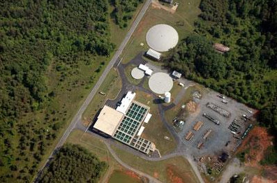 Water Treatment Plant Sky View 2